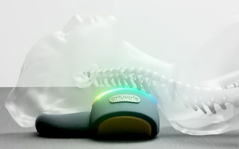 The 26 degree contour of the cervical support